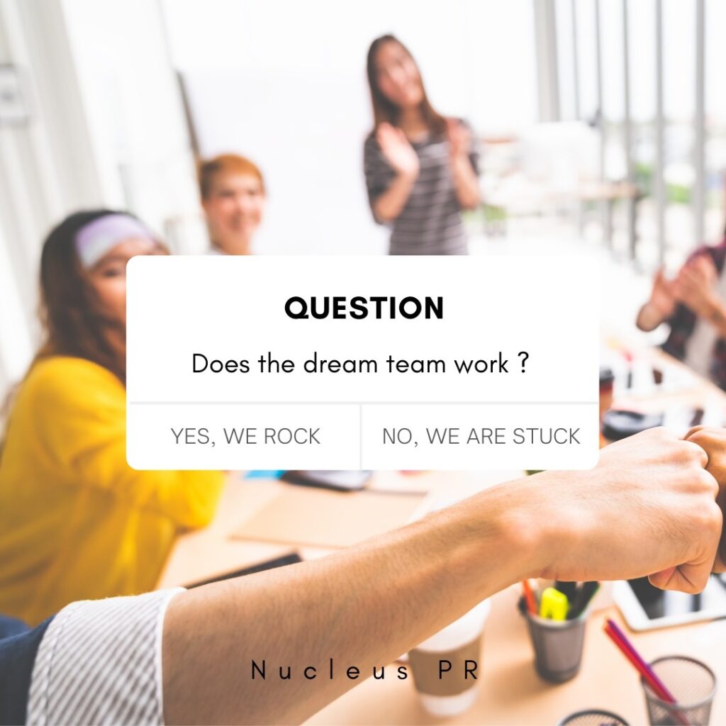 Working seamlessly with your PR Team