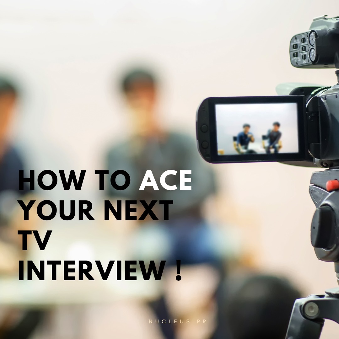 How to create an impressive impression at your next TV interview?