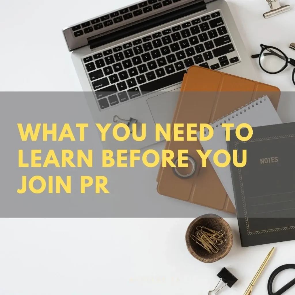 Five things I wish I knew before I graduated college and started working in PR